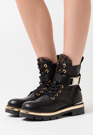 Replay Stivaletti con plateau - black