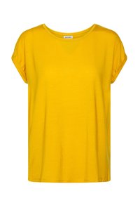 Vero Moda Jednoduché tričko - yellow