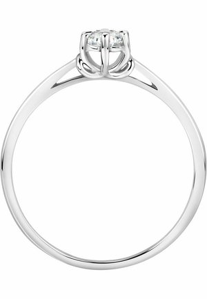 CHRIST Ring - weißgoldfarben