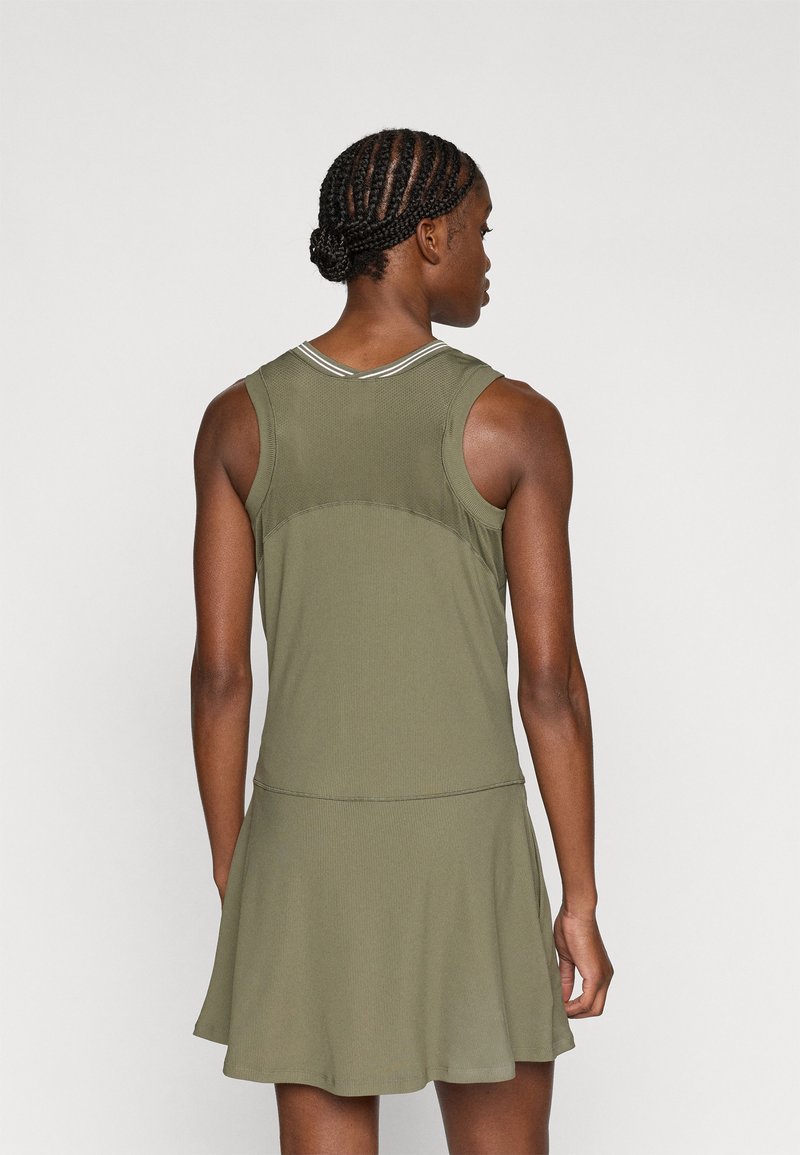 ASICS GAME DRESS SET - Leggings - dark olive/olive - Zalando.ie