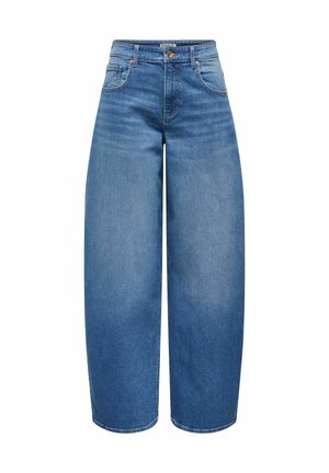 TAMY HOHE  - Jeans Relaxed Fit - medium blue denim