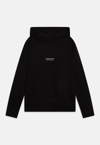 Calvin Klein Jeans - PIXEL LOGO RELAXED HOODIE - Hoodie - black Thumbnail Image 1