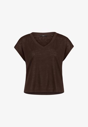 zero, T-shirt basique - chocolate plum