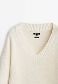 Massimo Dutti Strickpullover - beige