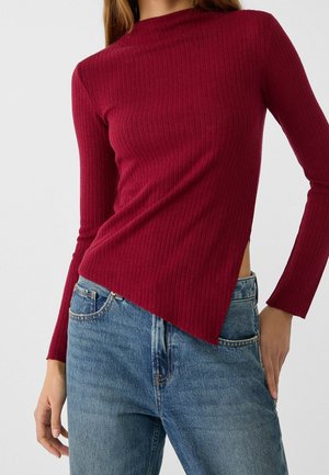 Jersey de punto - bordeaux