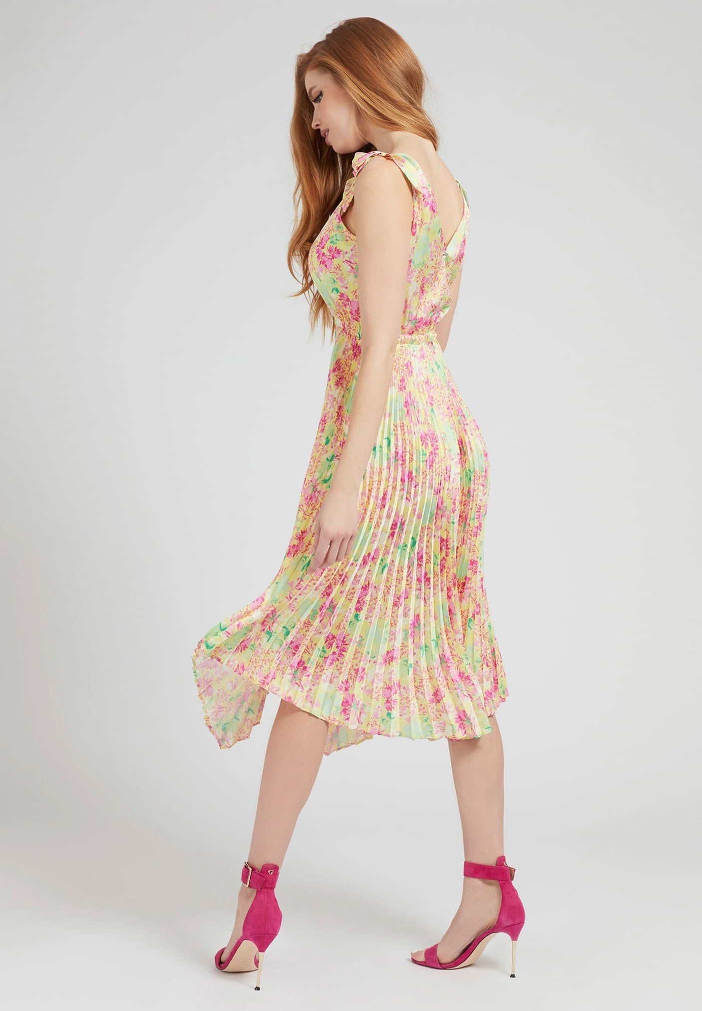 Guess Vestito elegante - mehrfarbig gelb/giallo - Zalando.it