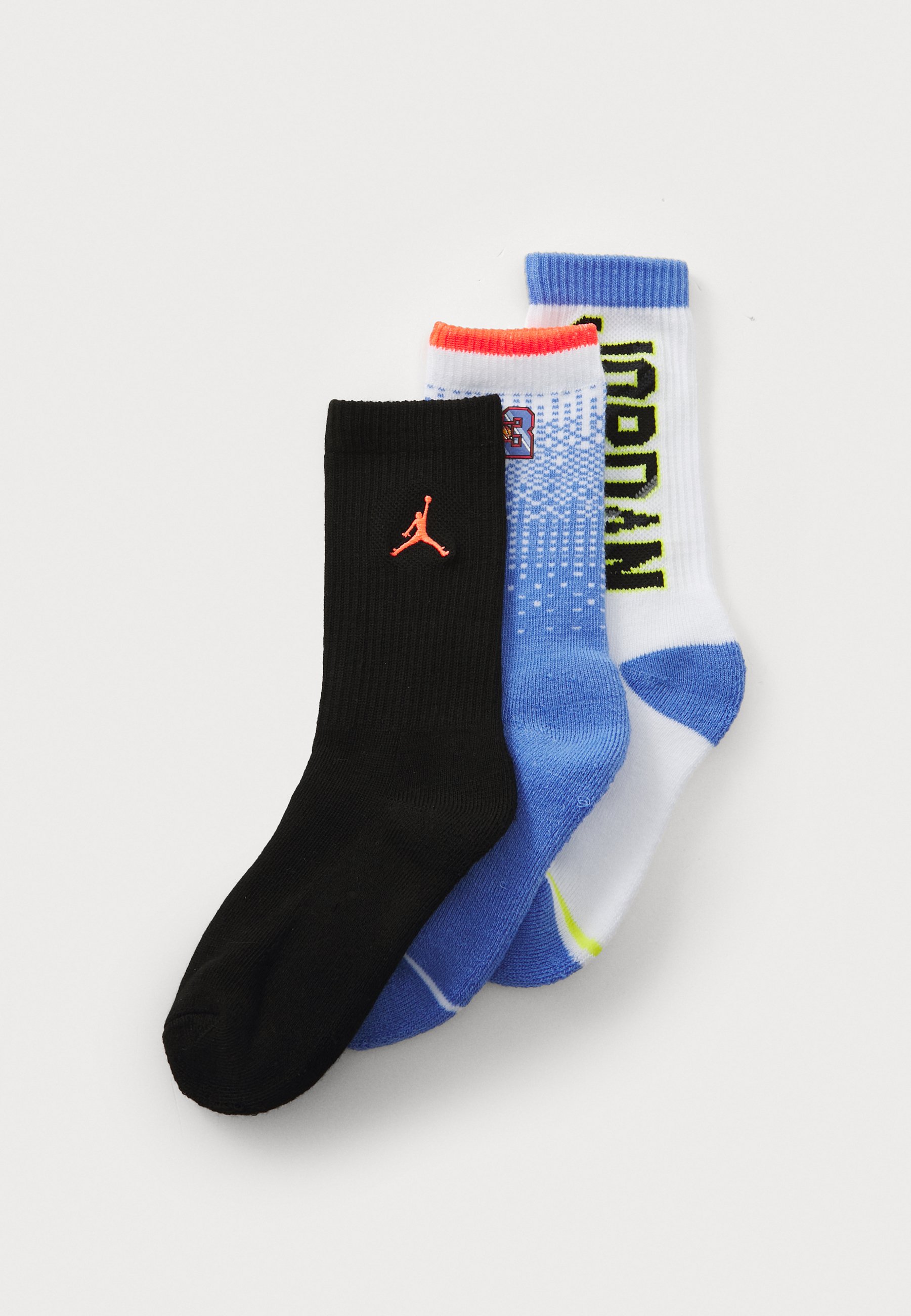 Jordan CUSTOMIZED AIR CREW UNISEX PACK Calcetines black