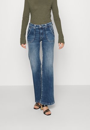 PULPHIFL - Flared jeans - blue