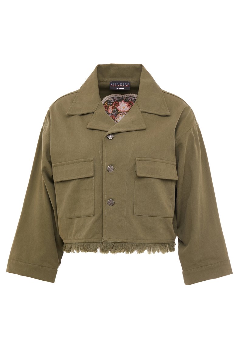 Veste Avec Capuche The Kooples - Camouflage Kaki - Taille M - Occasion Très Bon état