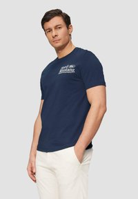 s.Oliver T-Shirt print - tiefblau