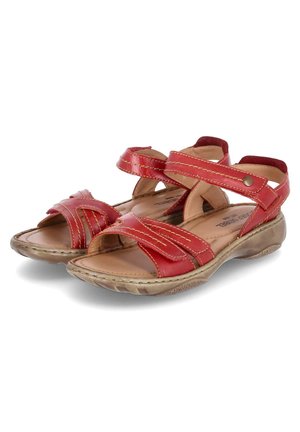 DEBRA - Sandals - rot