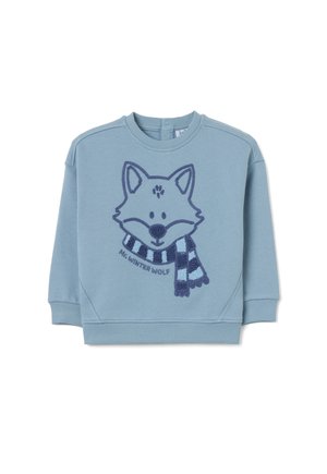 ROUND NECKLINE - Felpa - azure