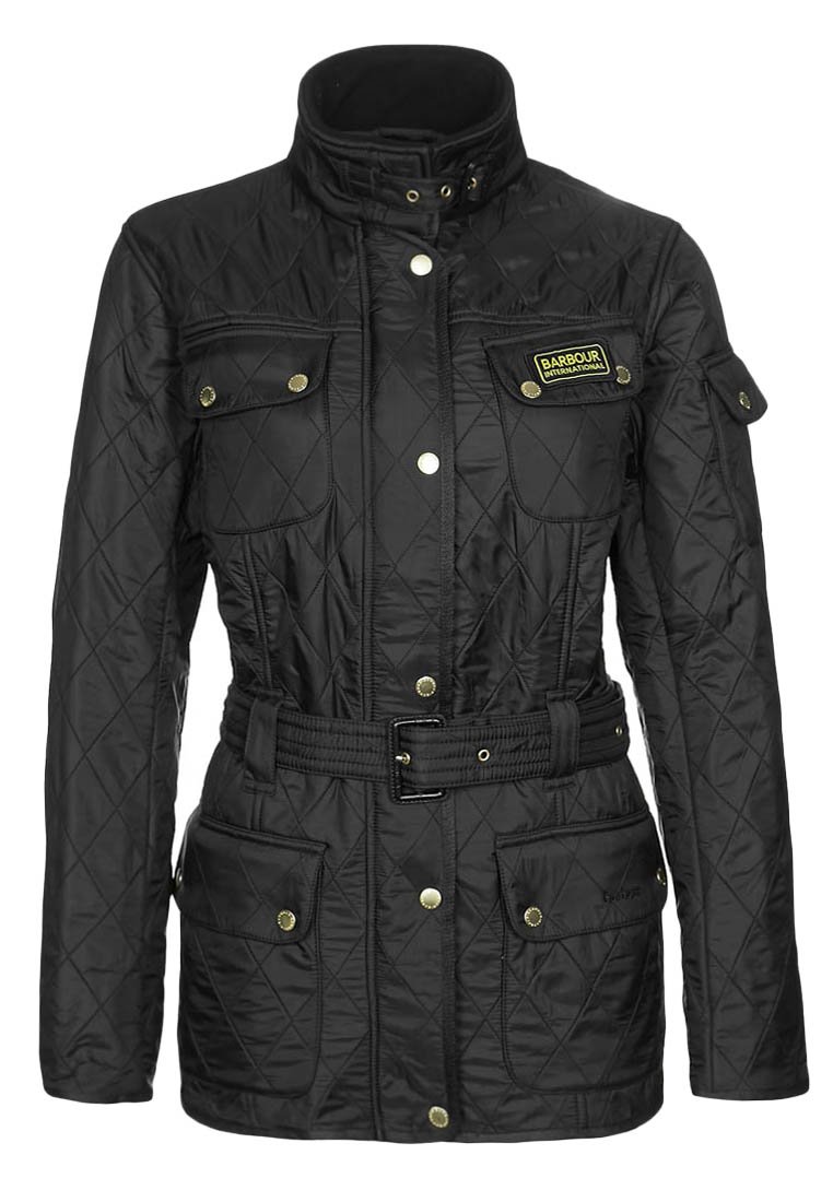 groentje mixer Rusteloos Barbour International INTERNATIONAL POLARQUILT - Winterjacke -  black/schwarz - Zalando.de