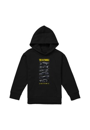 DC COMICS - BATMAN, BATMAN 85TH ANNIVERSARY BATMOBILE ON DARK UNISEX - Hoodie - black