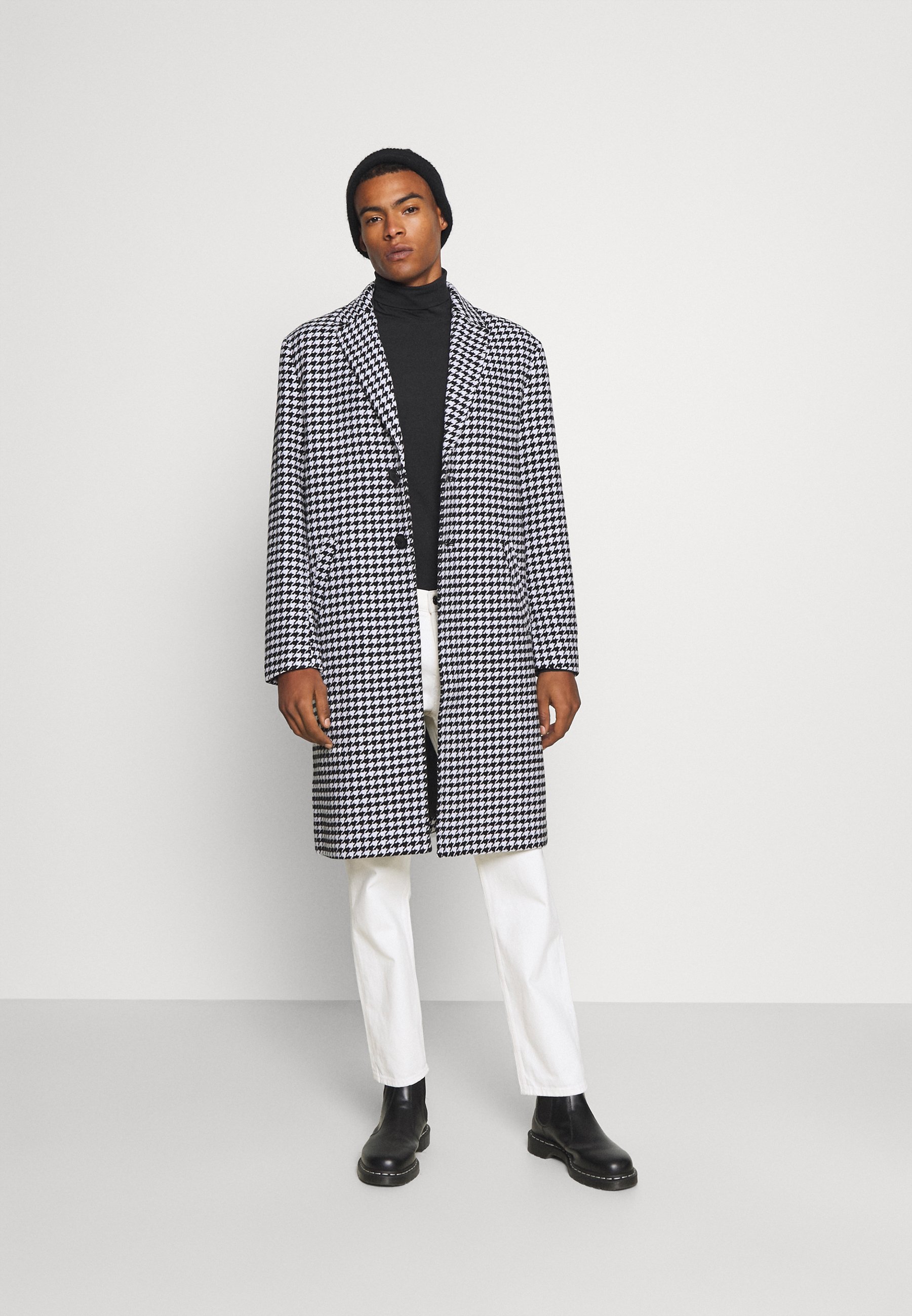 Mennace HENNESSEY HOUNDSTOOTH COAT 
