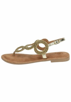 Teensandalen - gold