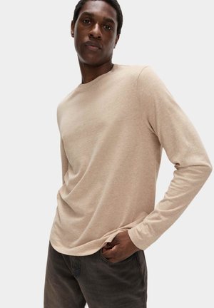 Marks & Spencer, CREW NECK - Langarmshirt - natural