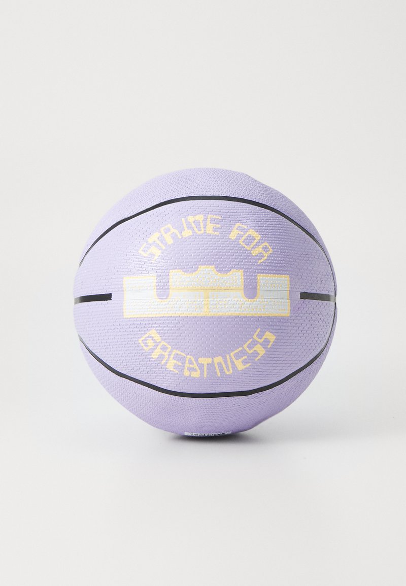 Nike Performance PLAYGROUND 2.0 JAMES DEFLATED UNISEX - Basketball - hydrangeas/black/white/celestial gold