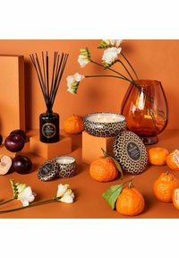 Voluspa VOLUSPA DECORATIVE TIN CANDLE FREESIA CLEMENTINE 113G - Duftlys - black