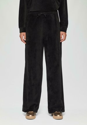 s.Oliver WIDE - Trousers - schwarz