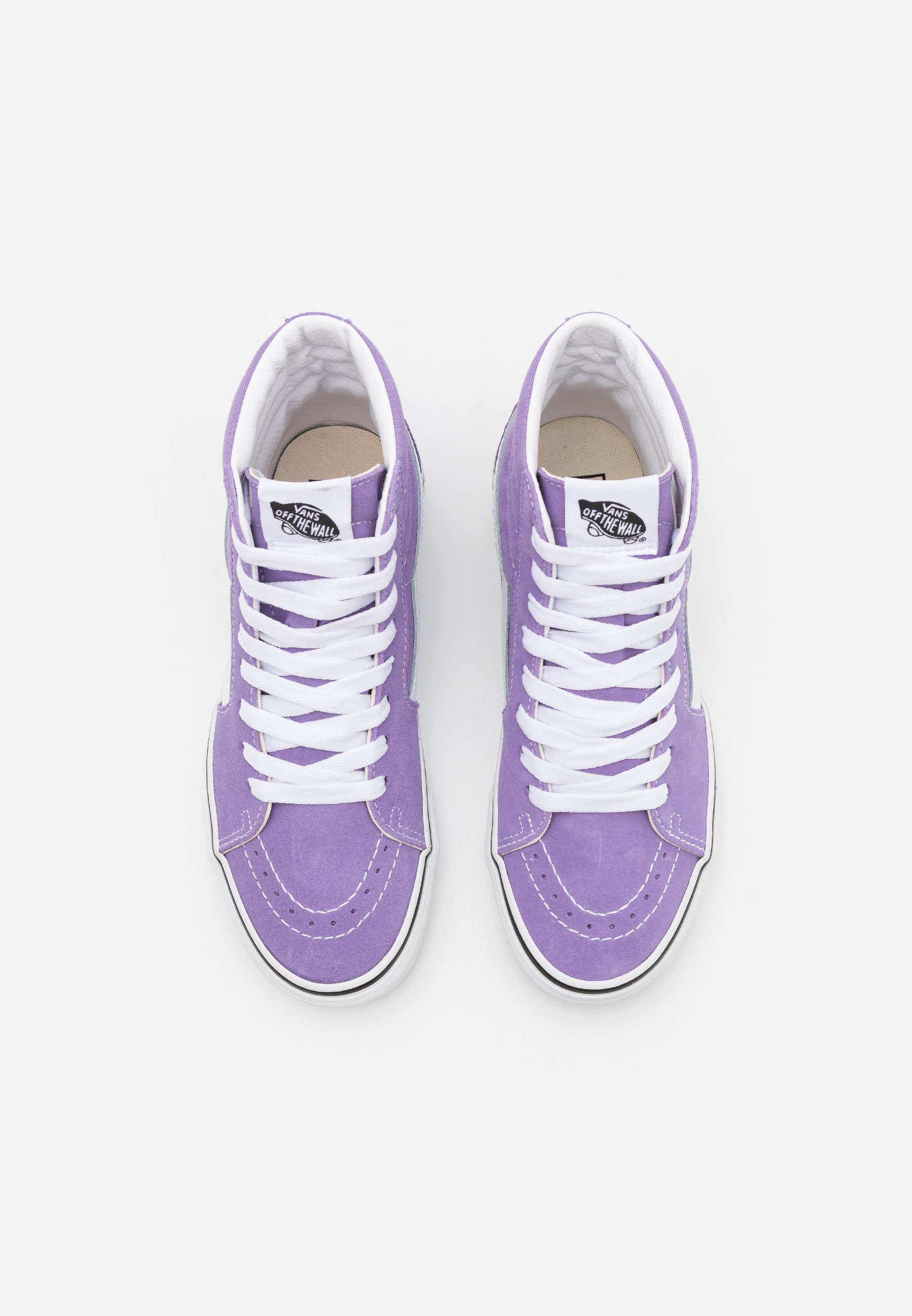 vans grise et violette