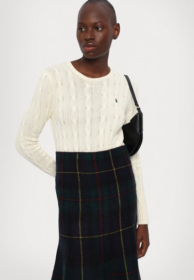 Polo Ralph Lauren A LINE SKIRT  - A-vonalú szoknya - navy plaid