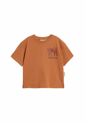 SHORT SLEEVE   - Printtipaita - brown