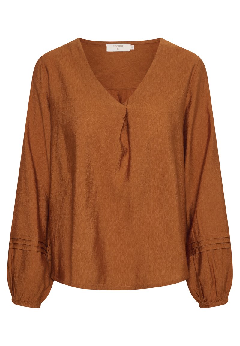 Cream Blouse bruin