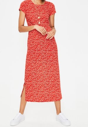 Boden Maxi-jurk - metallic red