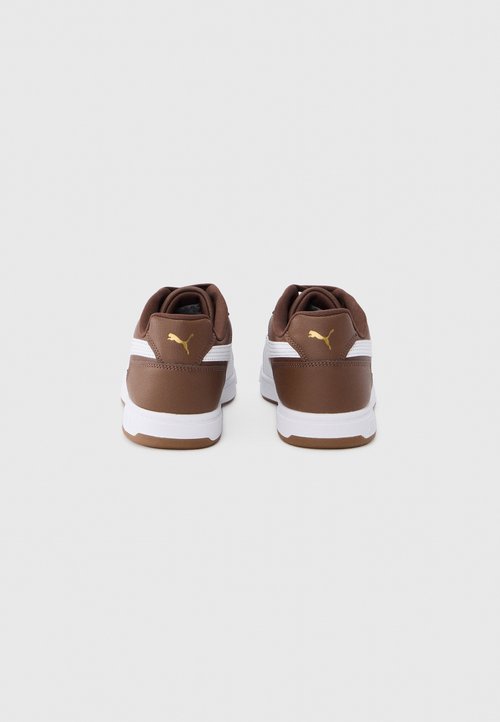PUMA CAVEN III UNISEX - Trainers - chestnut brown/white/gold-coloured — photo 3