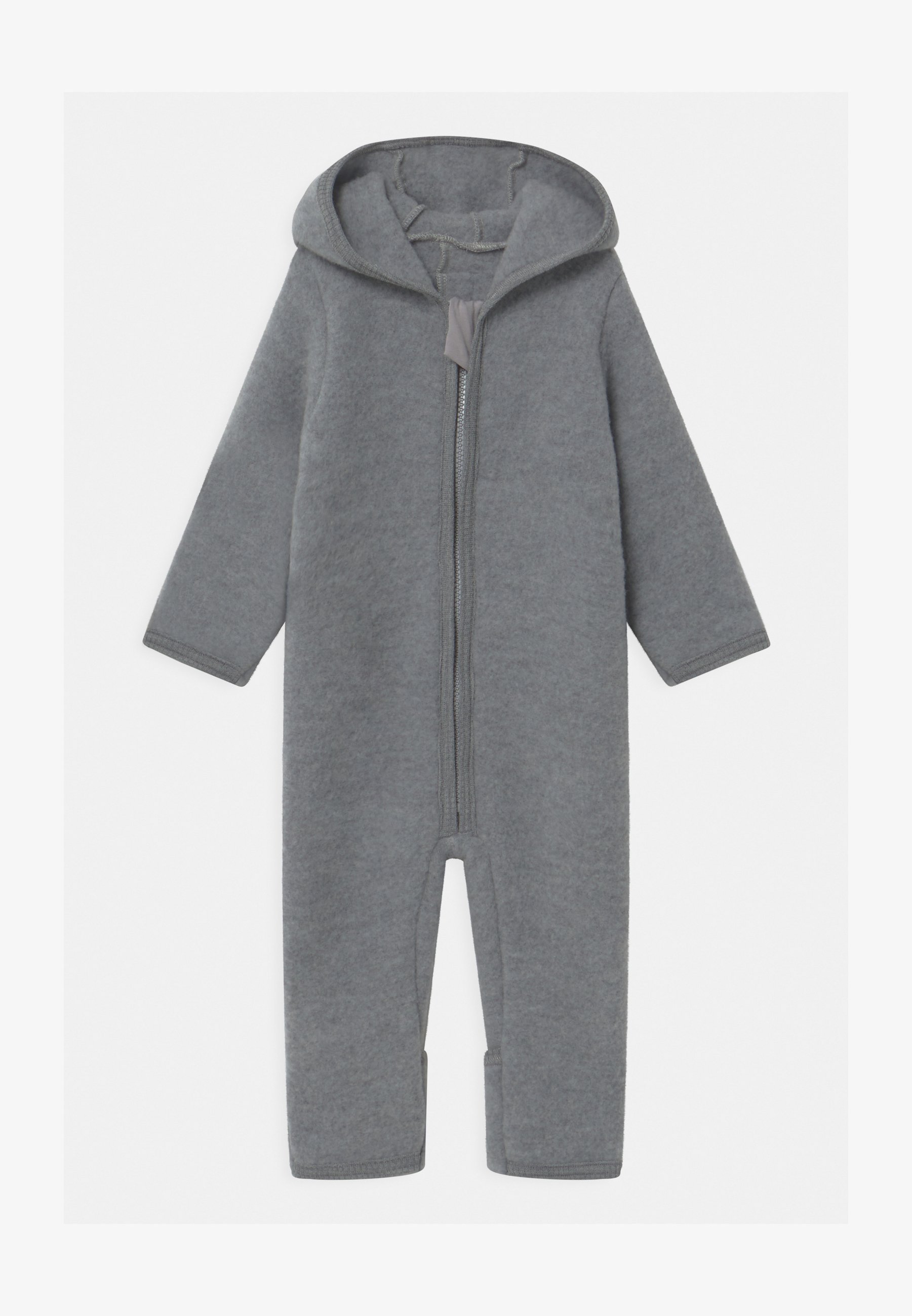Huttelihut Allie With Ears Unisex Jumpsuit Light Grey Hellgrau Zalando De