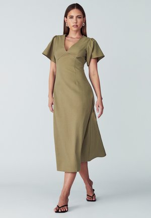 MISTY MIDI  - Vestito casual - olive green