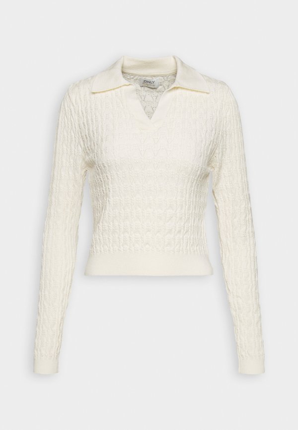 ONLSVALA COLLAR - Jumper - cloud dancer4