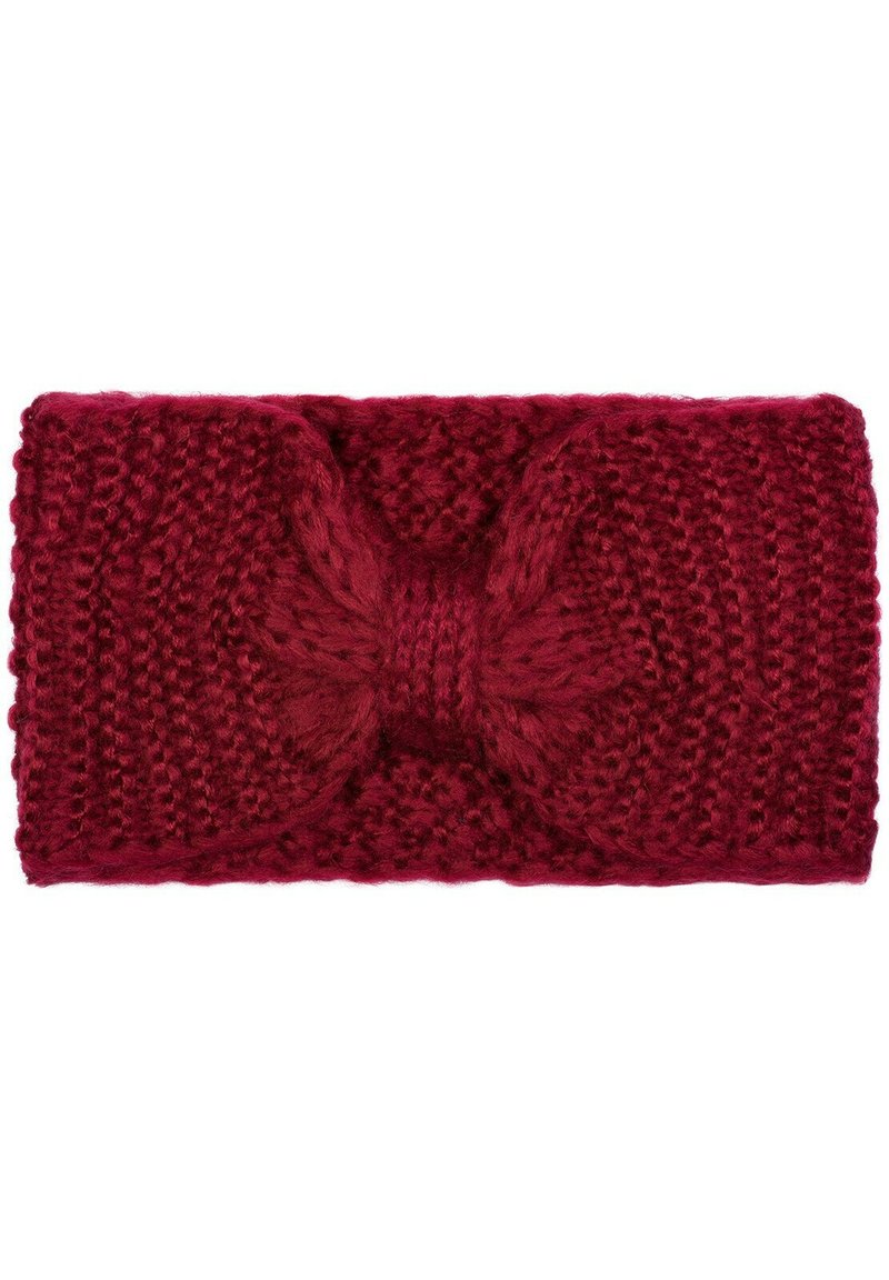 Damen Mützen | STYLEBREAKER MIT SCHLEIFE REISKORN STRIC Ohrenwärmer bordeaux-rot/bordeaux - HA63008 Damen Mützen | STYLEBREAKER MIT SCHLEIFE REISKORN STRIC Ohrenwärmer bordeaux-rot/bordeaux - HA63008