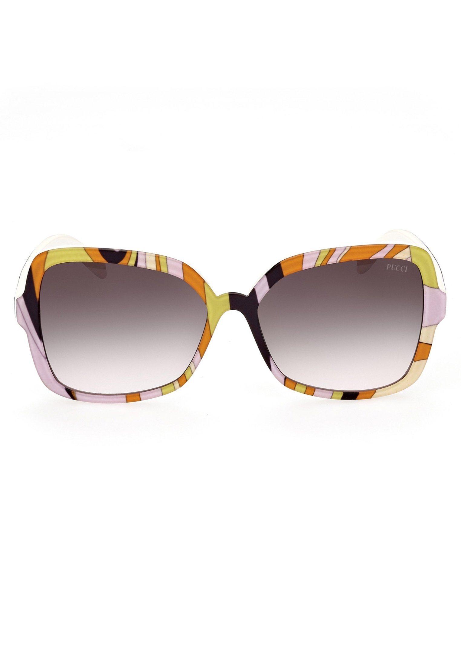 Emilio Pucci SCHMETTERLING - Sunglasses - orange/multi 