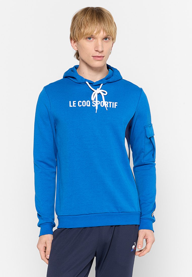 Le Coq Sportif Hoodie blauw Le Coq Sportif Hoodie blauw