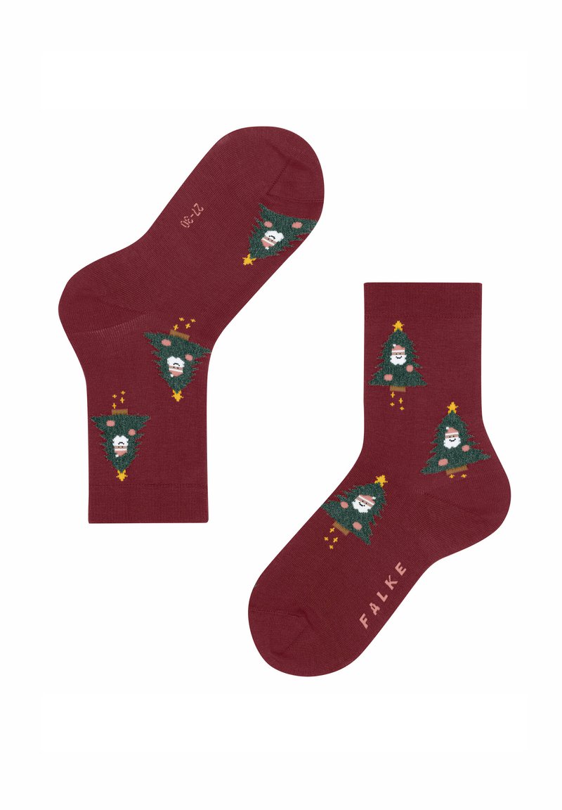 FALKE SANTAS SPACEROCKET - Socken - ruby
