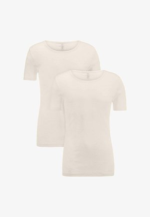 hessnatur, HESSNATUR 2 PACK - Unterhemd/-shirt - natur