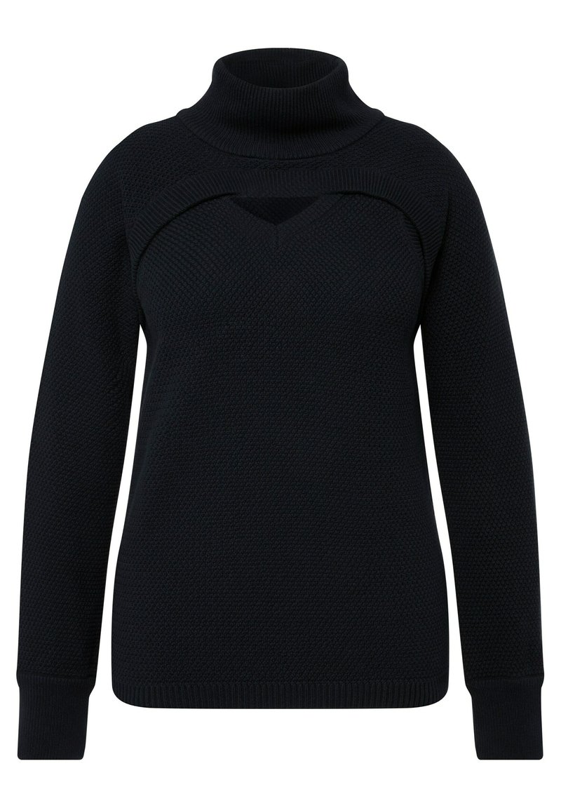 Ulla Popken Trui donkerblauw