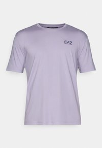 TENNIS CLUB TEE - Potiskana majica - lavender gray