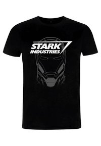 Henry Tiger AVENGERS CLASSIC STARK INDUSTRIES UNISEX - Triko s potiskem - black