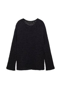 Mango Jersey de punto - black