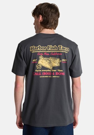 FOOD COURT - T-shirt imprimé - ombre blue