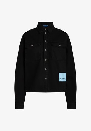 Karl Lagerfeld Jeans, x PIETRO TERZINI BOXY - Дънково яке - black