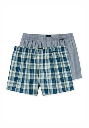 2 PACK - Boxershorts - blau grün