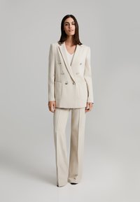 ANDIATA LUCIA - Pantalon classique - silver sand