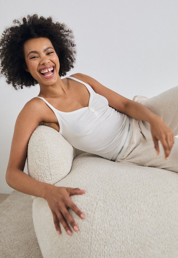 JOGGER ICON COTTON TERRY - Pyjama bottoms - oatmeal heather4