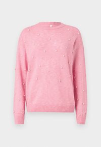 ONLEMBLA O NECK PEARL - Πουλόβερ - geranium pink