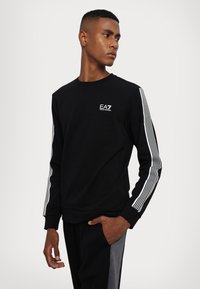 EA7 Emporio Armani FELPA - Ikdienas džemperis - black