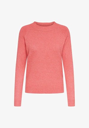 ONLY ONLRICA LIFE L/S NOOS - Jumper - sun kissed coral